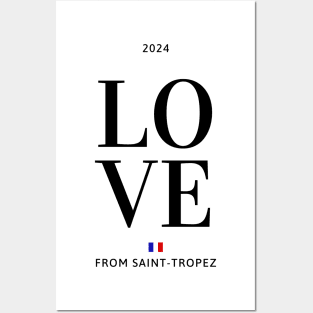 Love from Saint Tropez Posters and Art